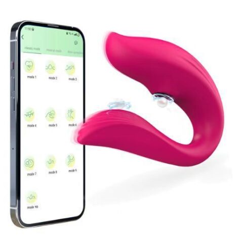 App Controlled Clit Sucking Vibrator Sex Toy - 135
