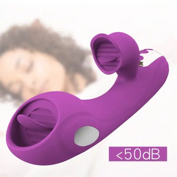 Double Licking Rechargeable Luxury Rabbit Vibrator Sex Toy - 43 - Image 5