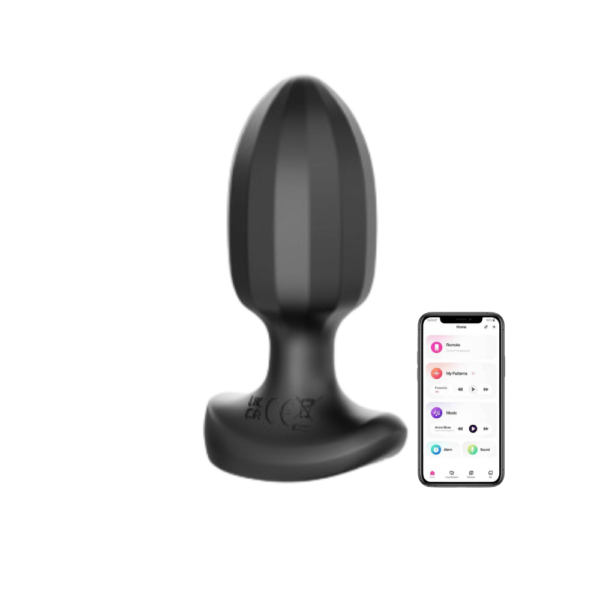 App Controlled Anal Plug Vibrator Sex Toy - 136
