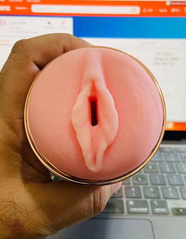 Double Side Men's Vibarting Vagina Mastrubator Pussy Sex Toy with Voice - 02 - Image 3