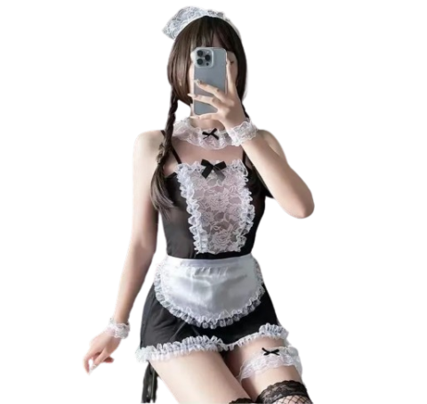 Maid Dress Cosplay Costume - 100