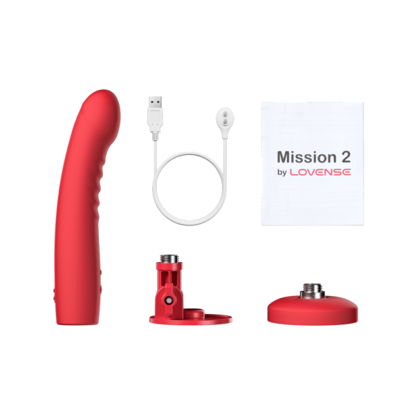 Lovense Mission 2 Touch-Sensitive Dildo Vibrator [Authorized Reseller] - Image 2