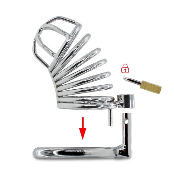 BDSM Chastity Penis Cage Lockable - S44 - Image 4